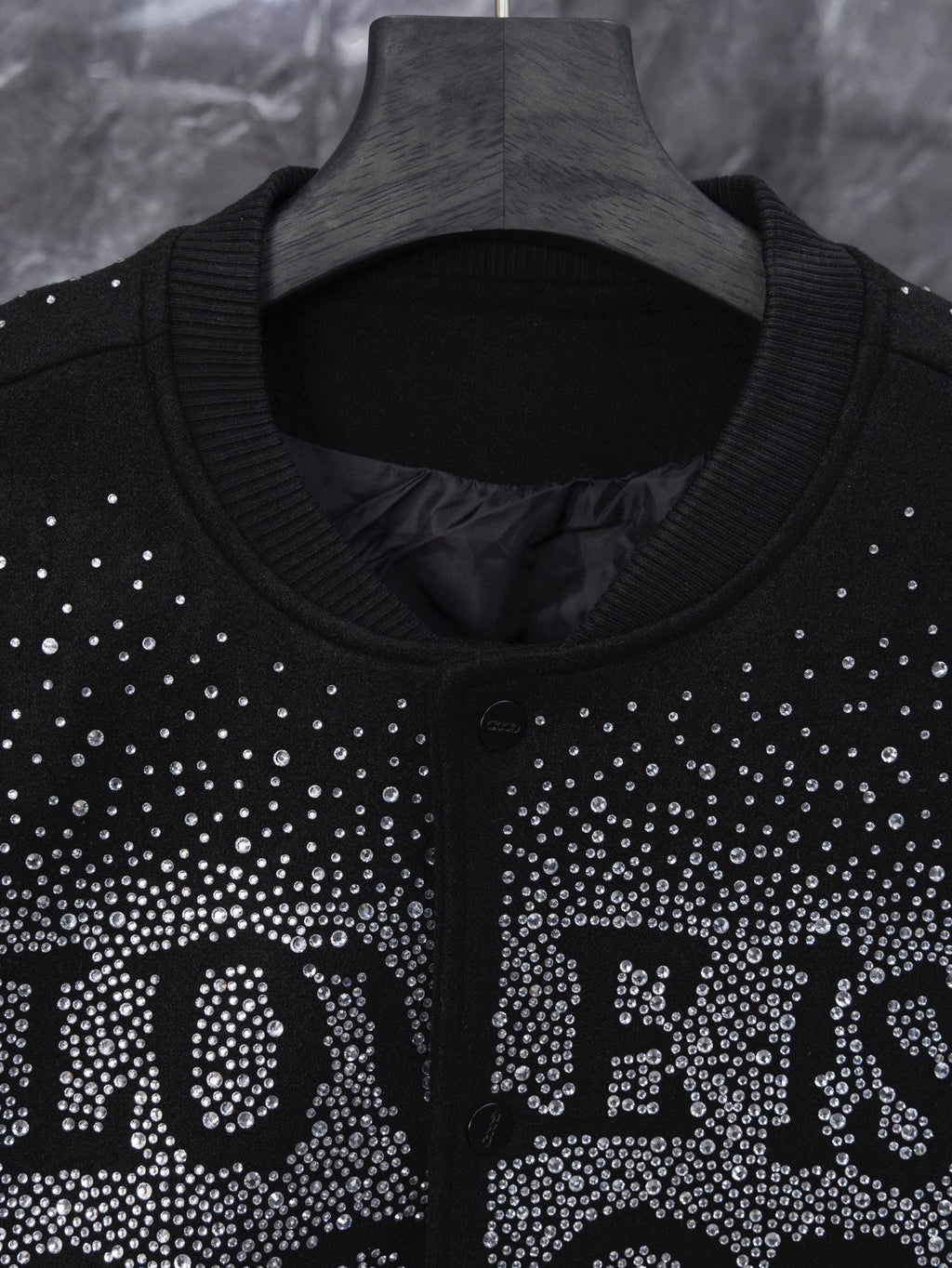 GOODBRAND Good Starry Sky Rhinestone Letter Jacket