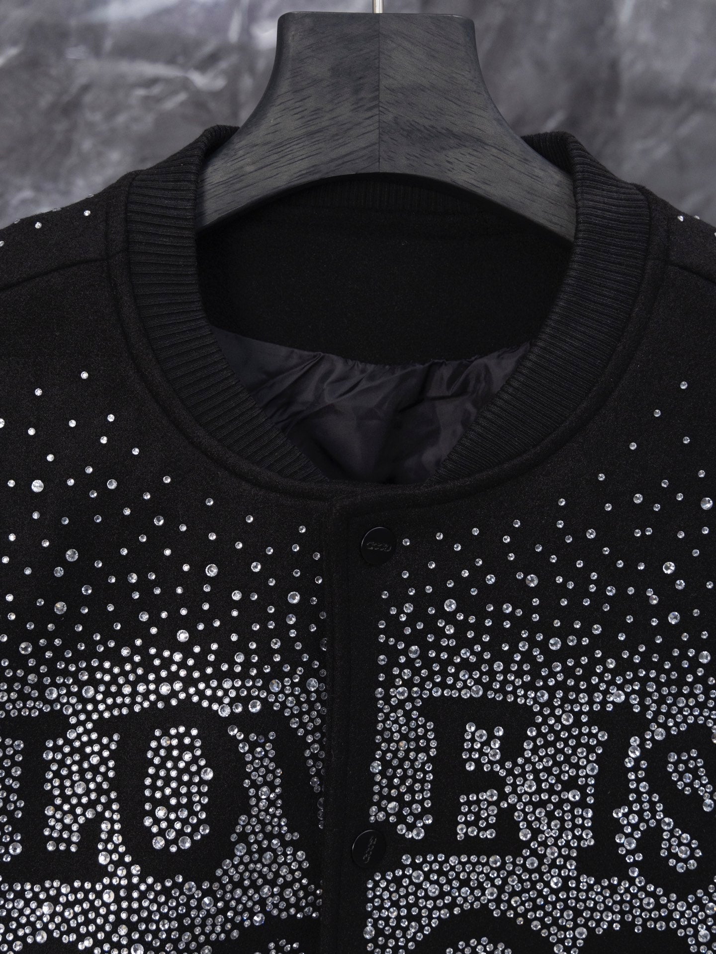 GOODBRAND Good Starry Sky Rhinestone Letter Jacket