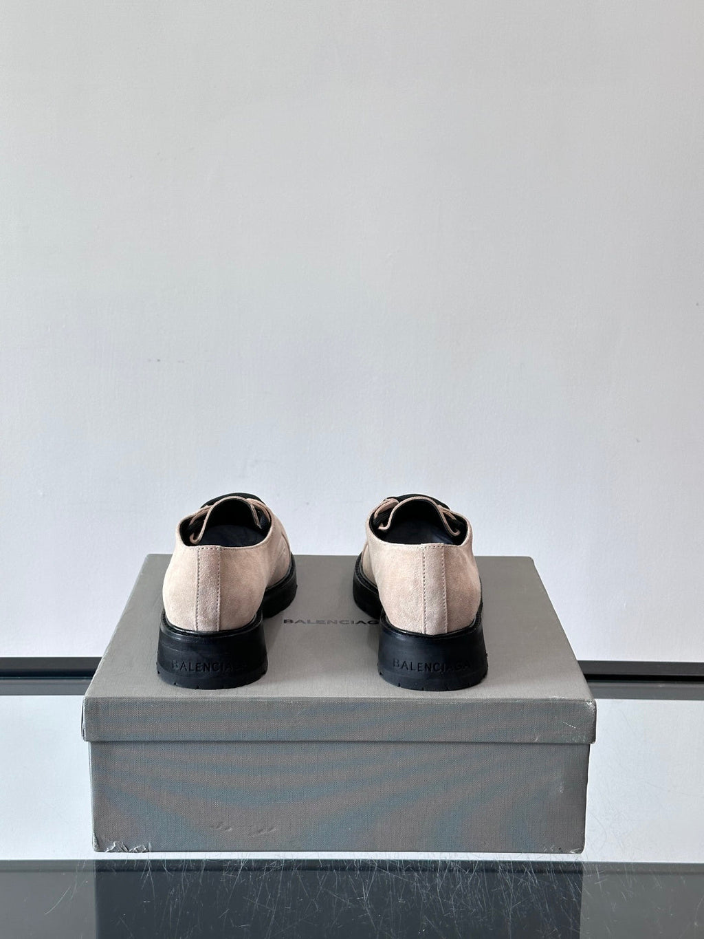 Balenciaga Geniune Leather Derby Shoes