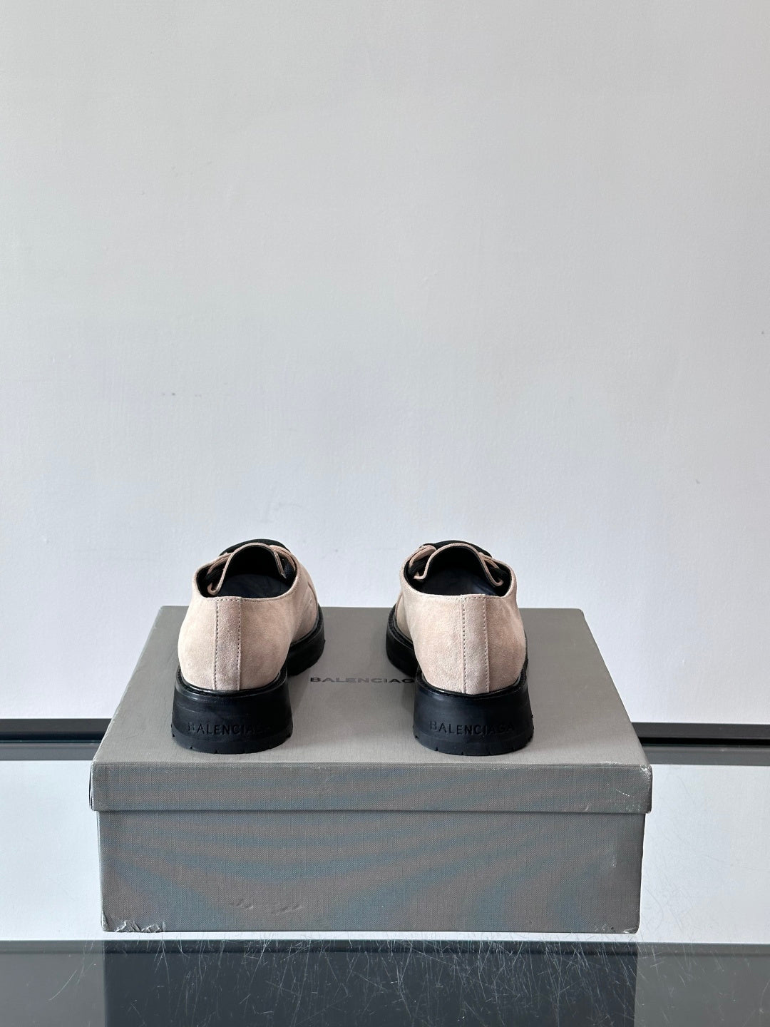 Balenciaga Geniune Leather Derby Shoes