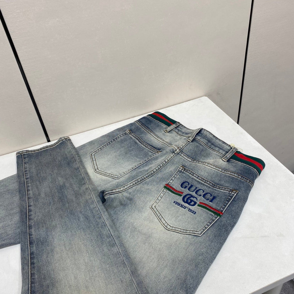 Gucci Denim Jeans Slim fit straight leg