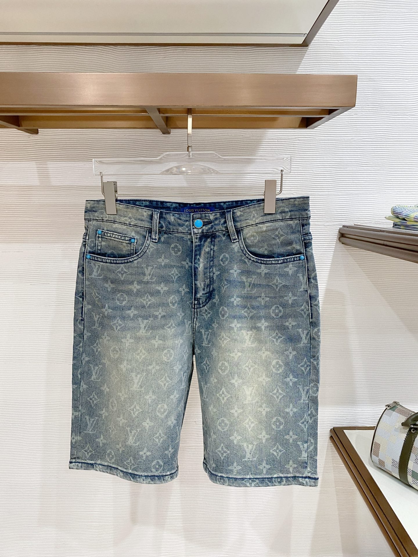 LV Denim Shorts