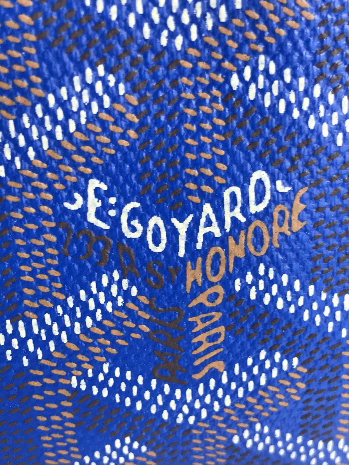 Goyard Cosmetics Bag