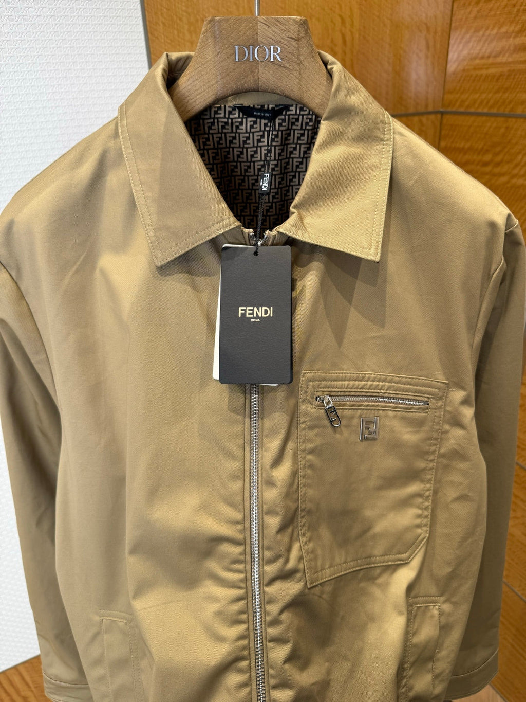 Fendi Double Applique Jacket