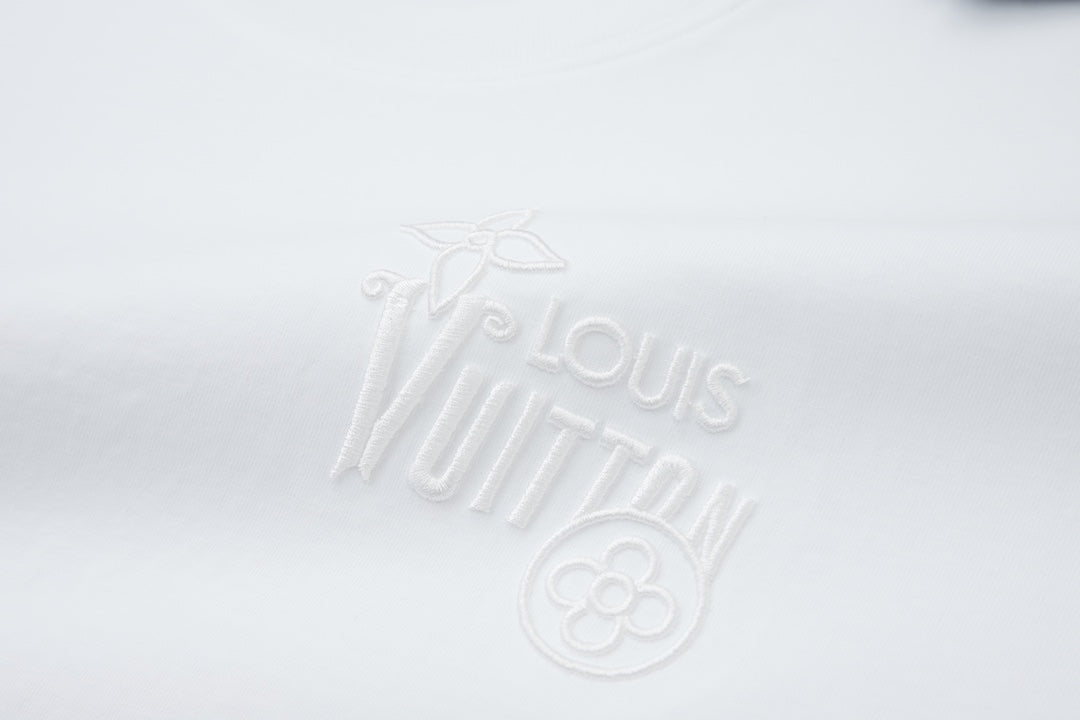 LV Embroidered T-Shirt