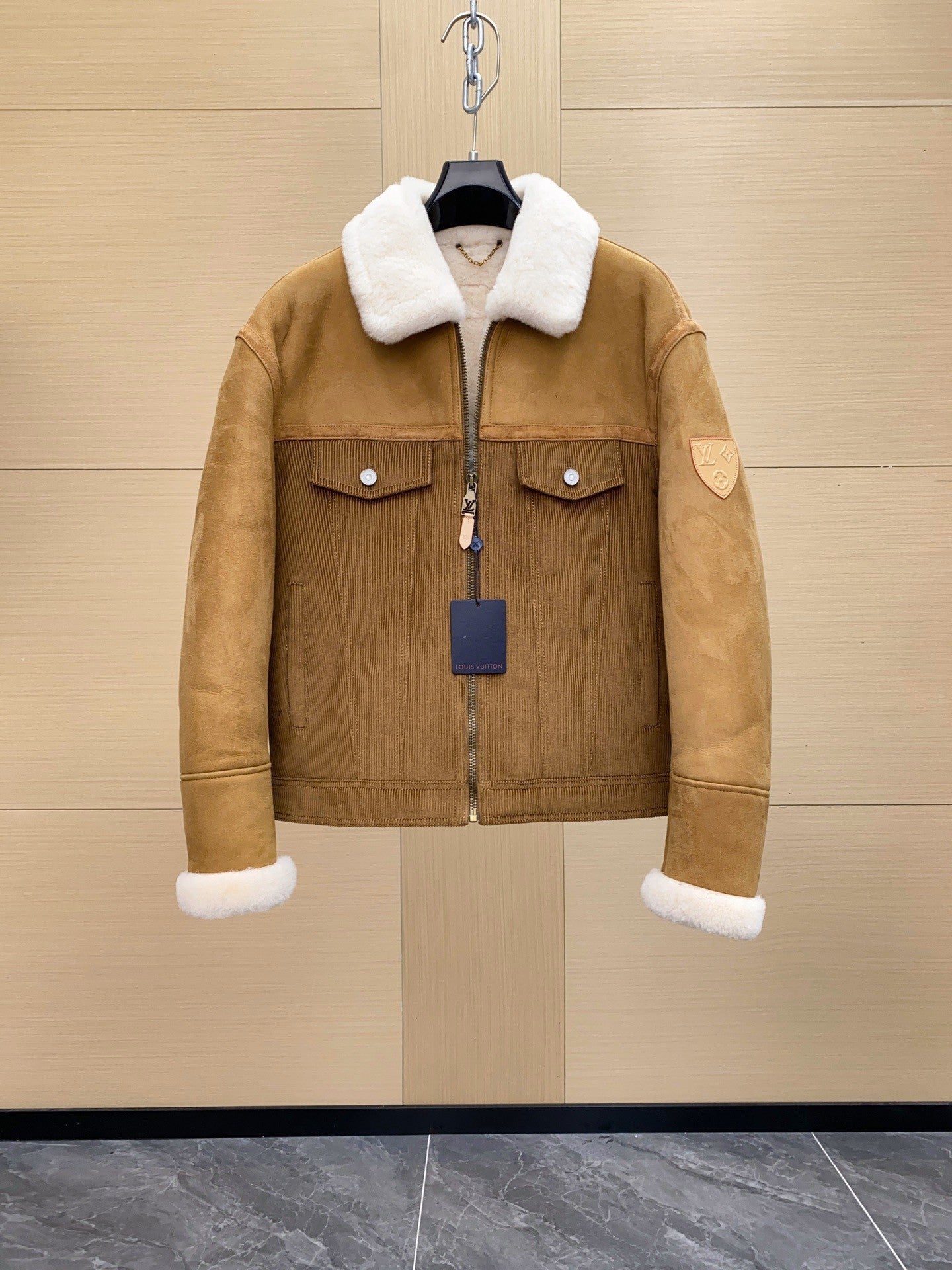LV Pilot Shearling Jacket