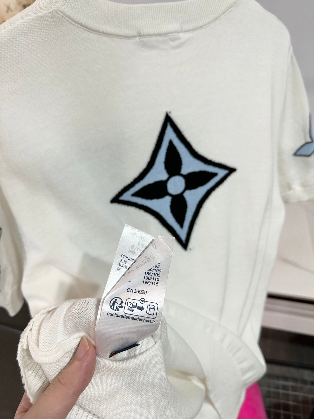 LV Crew Neck knit Shirt