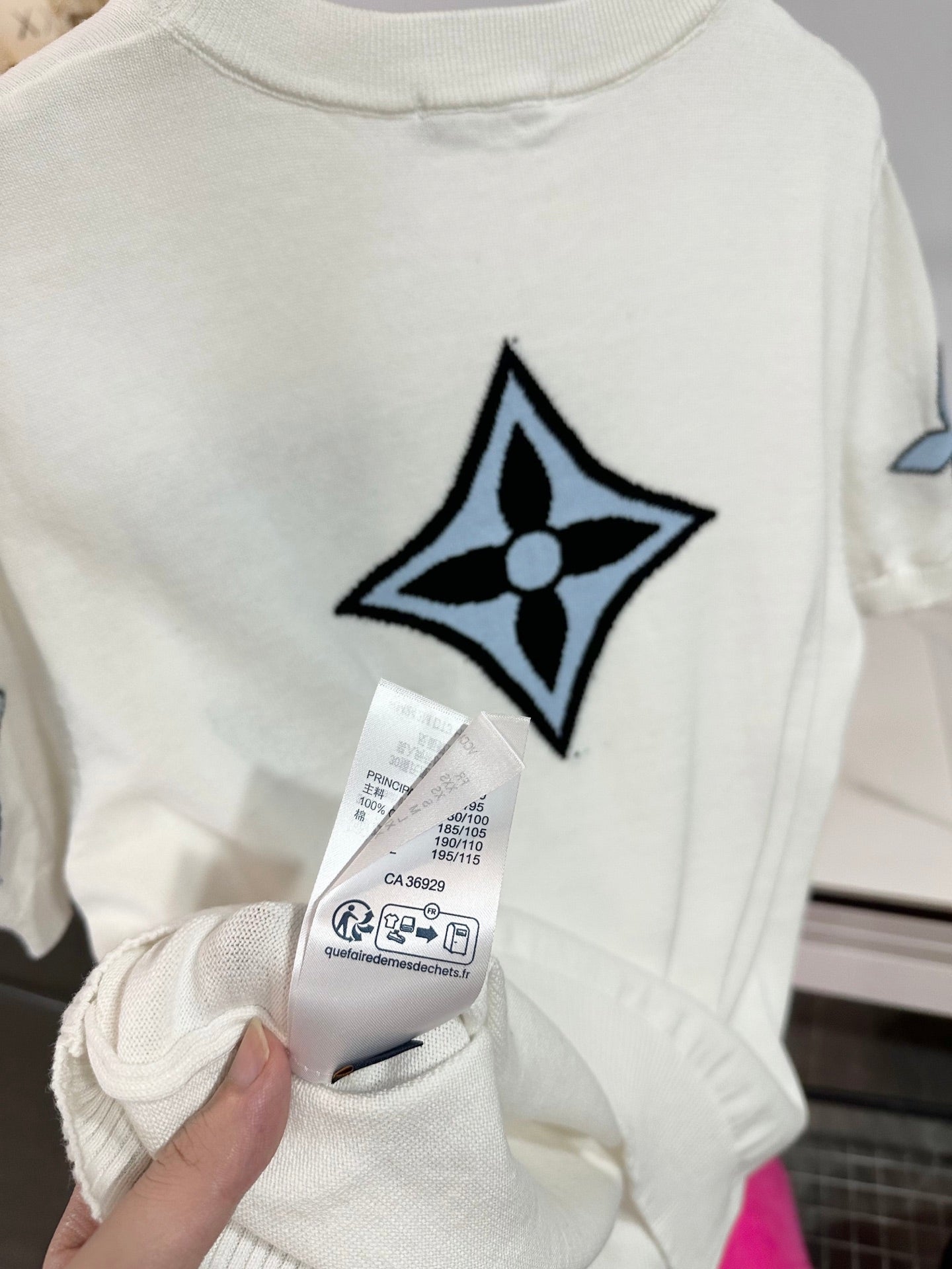 LV Crew Neck knit Shirt