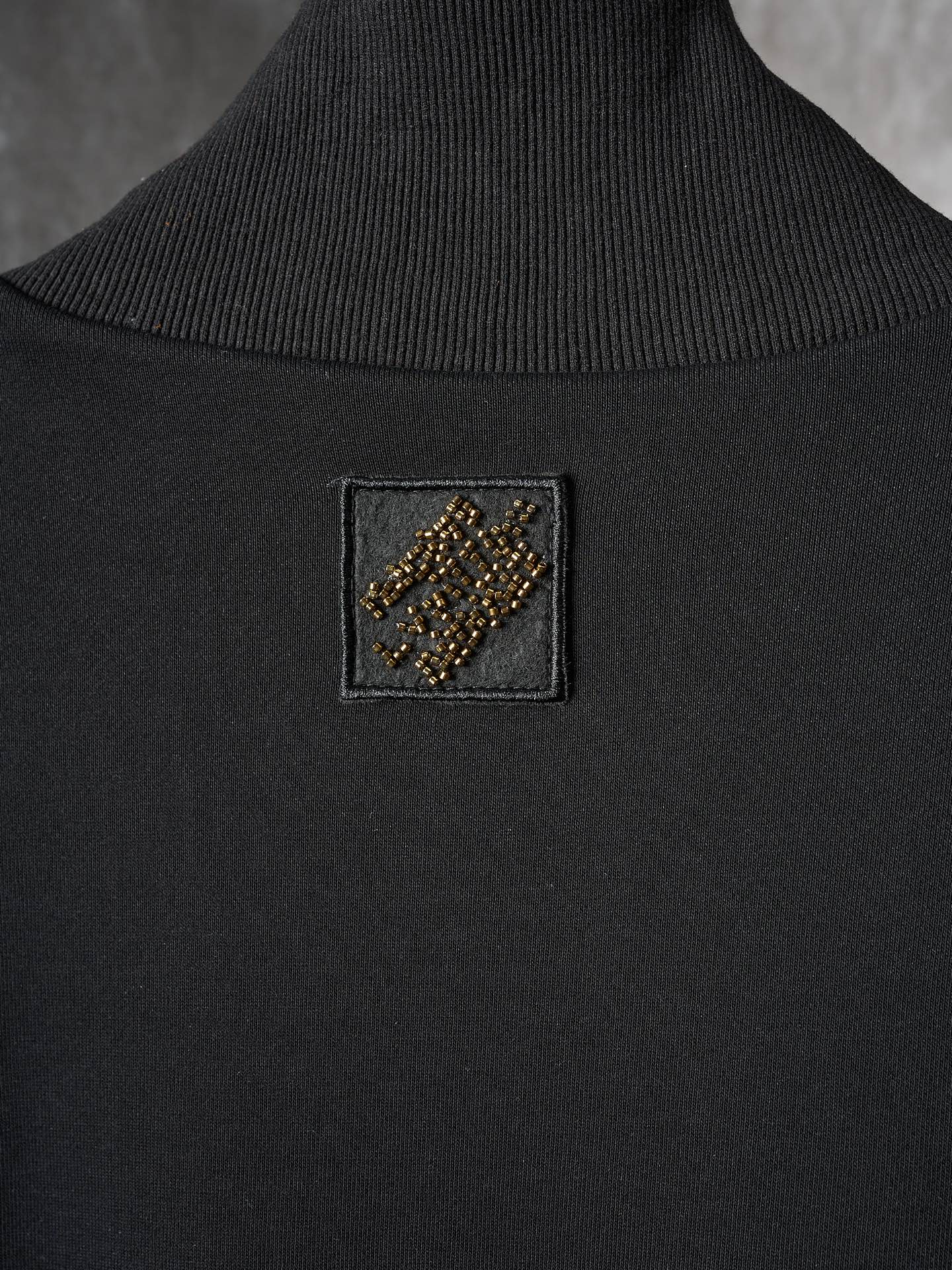 LV sequined embroidered zip up Jacket