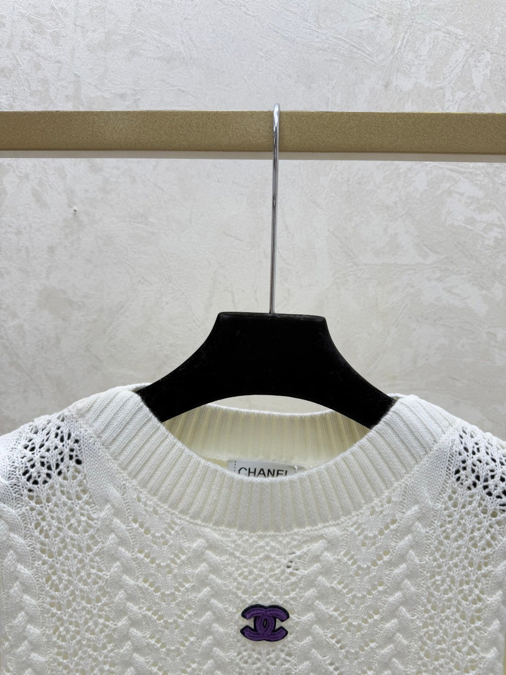 Women's Chanel Round Nech Knit short sleeve