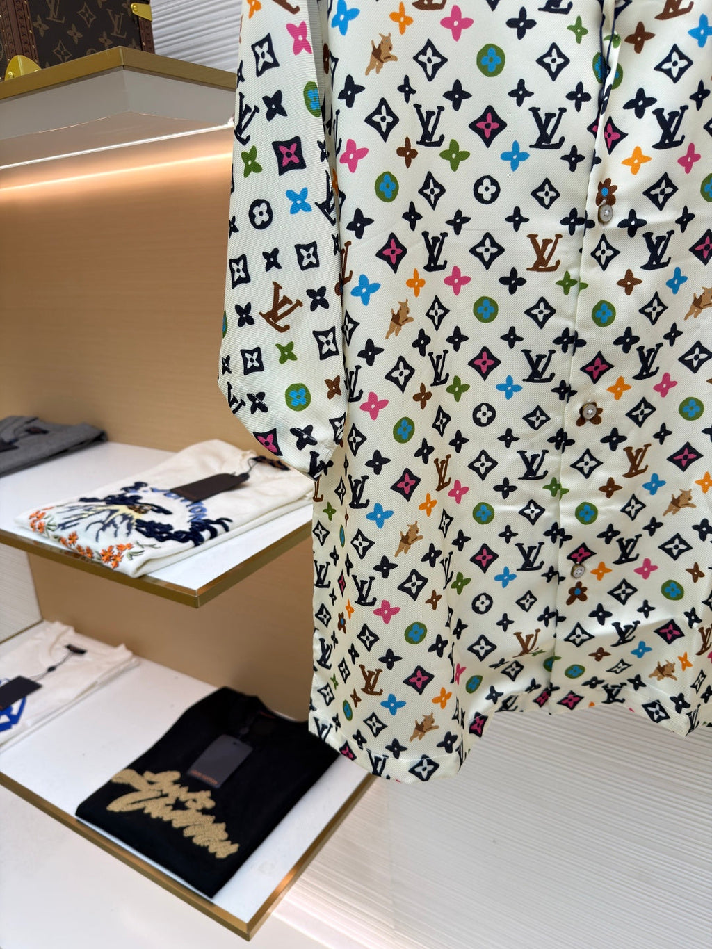 LV Tyler Collaboration Printed Shirt