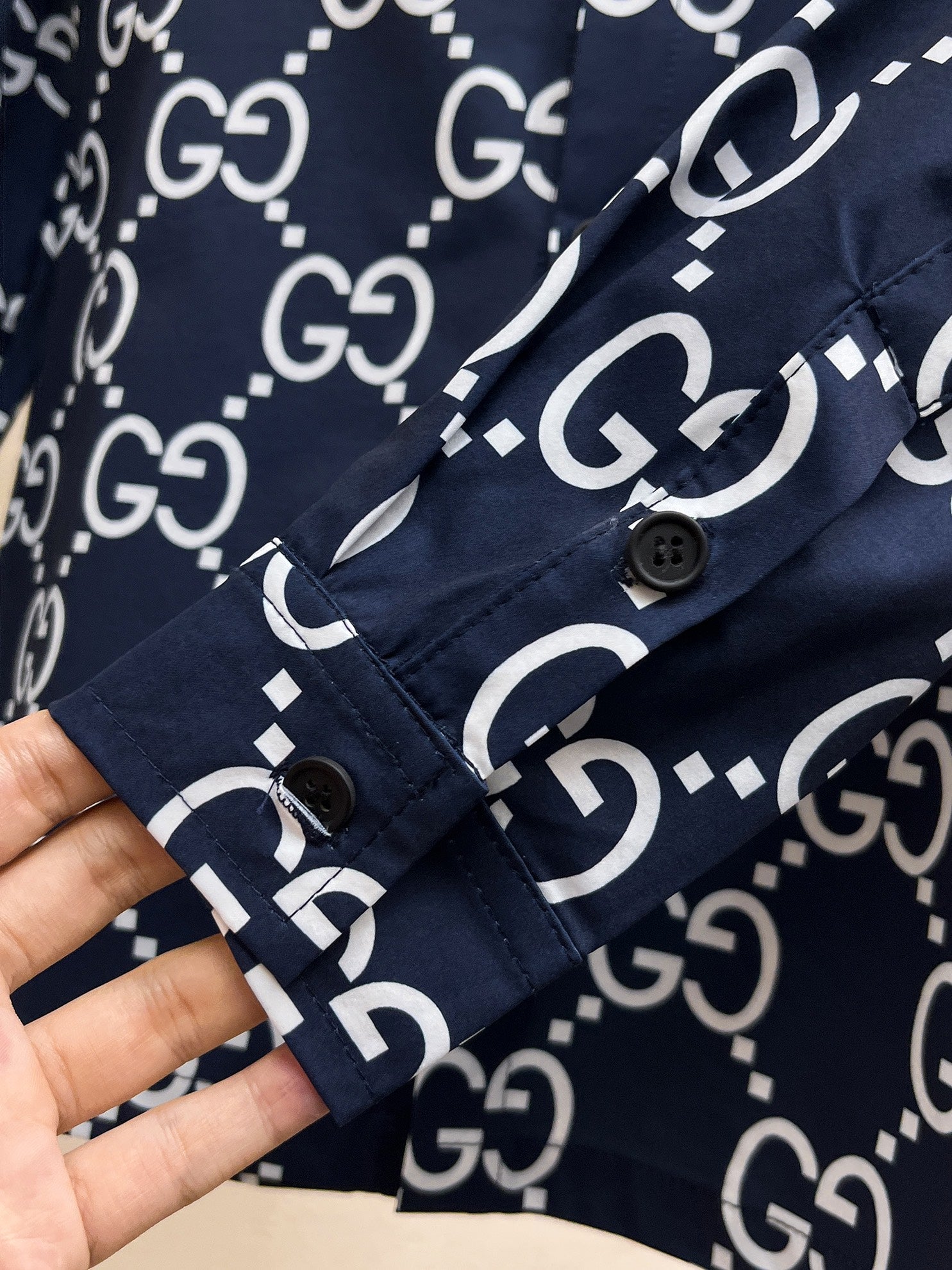 Gucci Print long sleeve Shirt