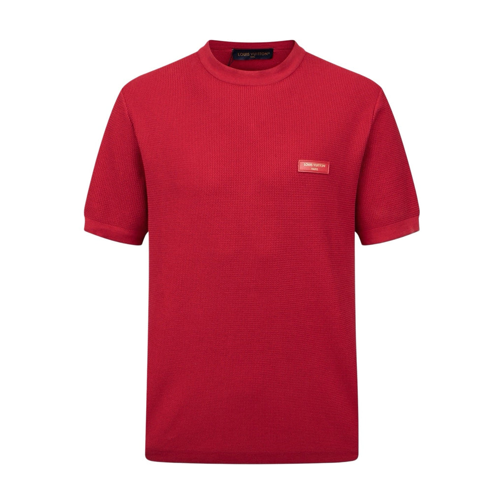 LV Waffle Knit Short-Sleeve T-Shirt
