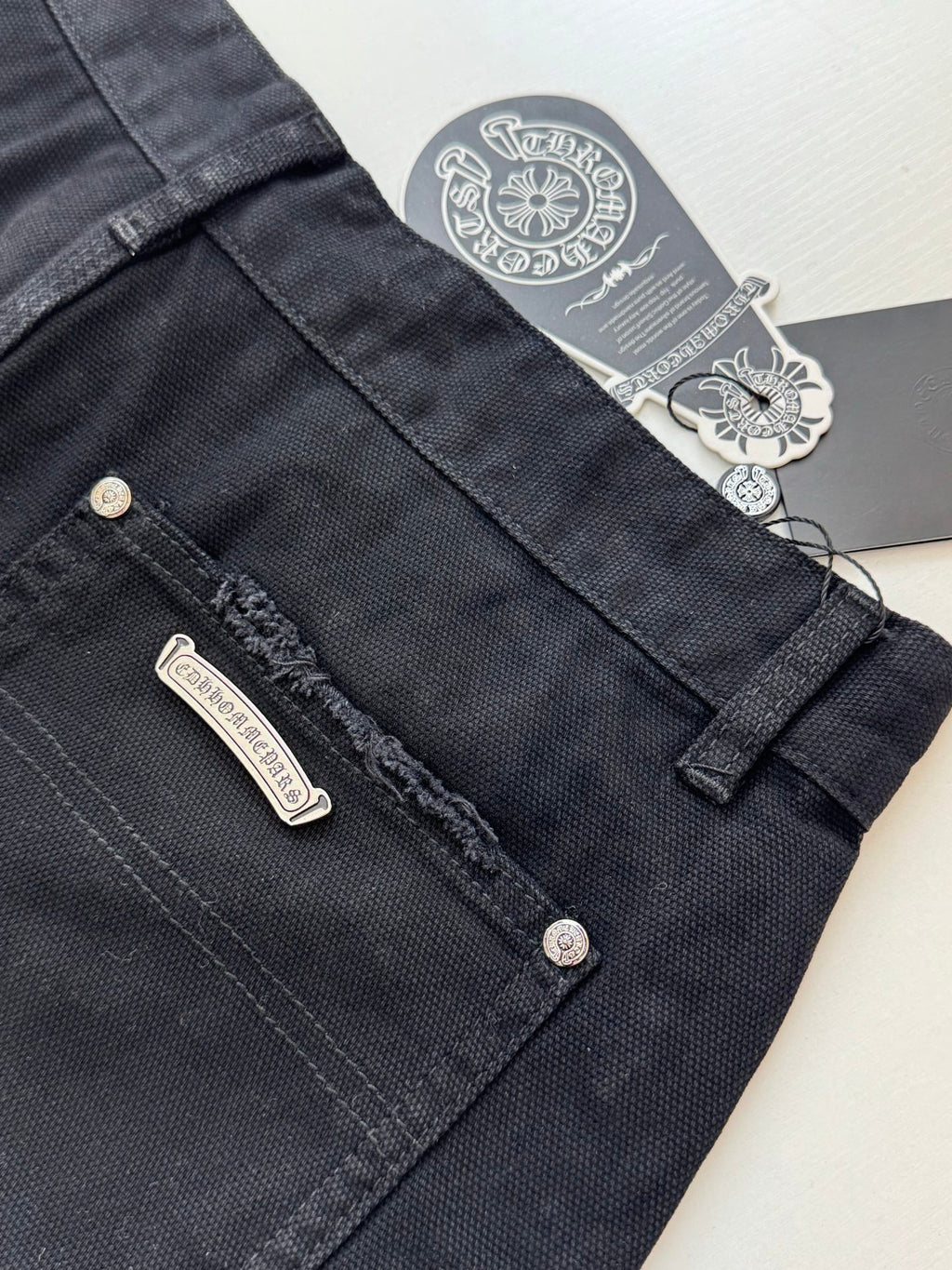 Chrome Heart Denim Shorts