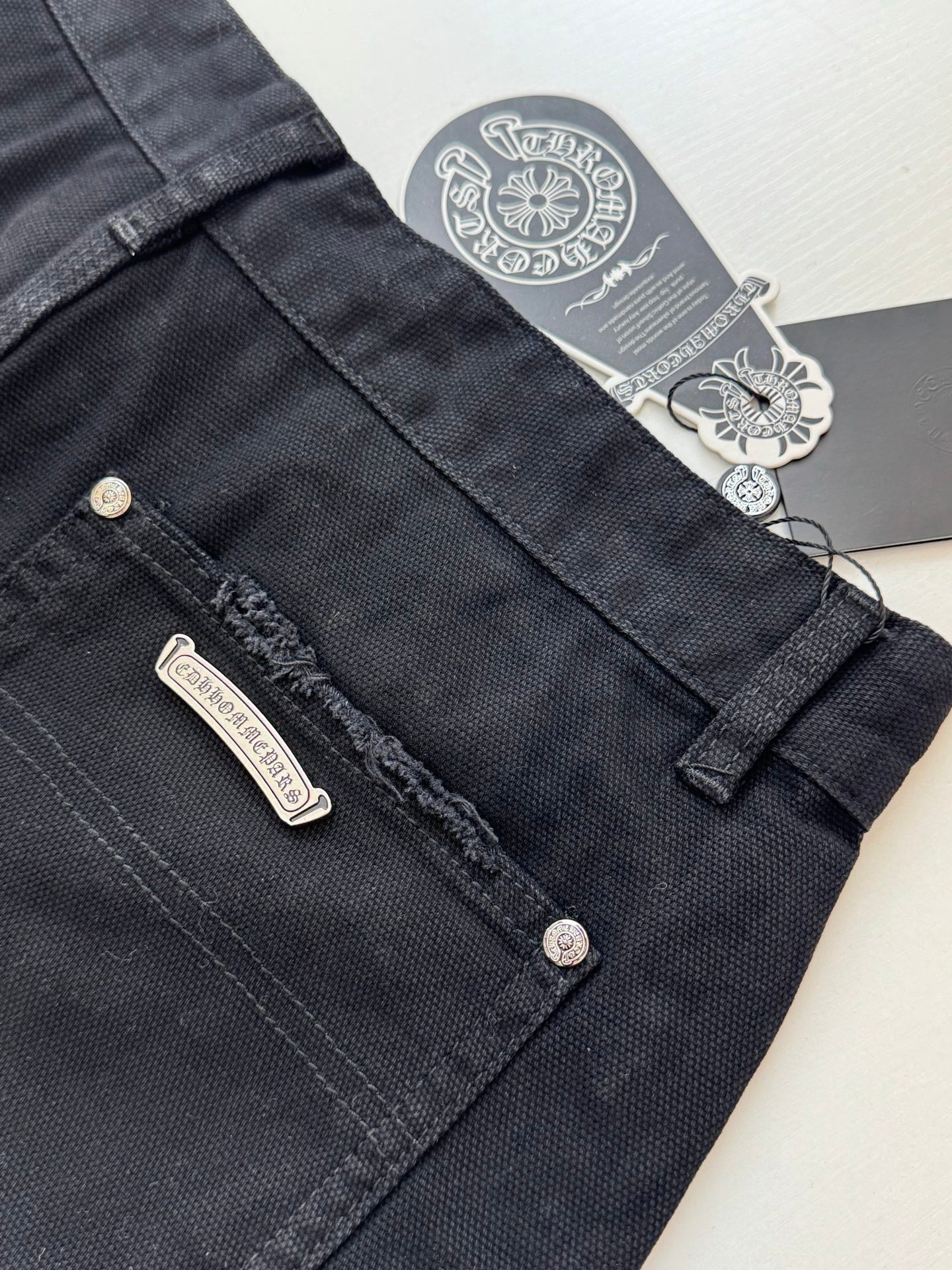 Chrome Heart Denim Shorts