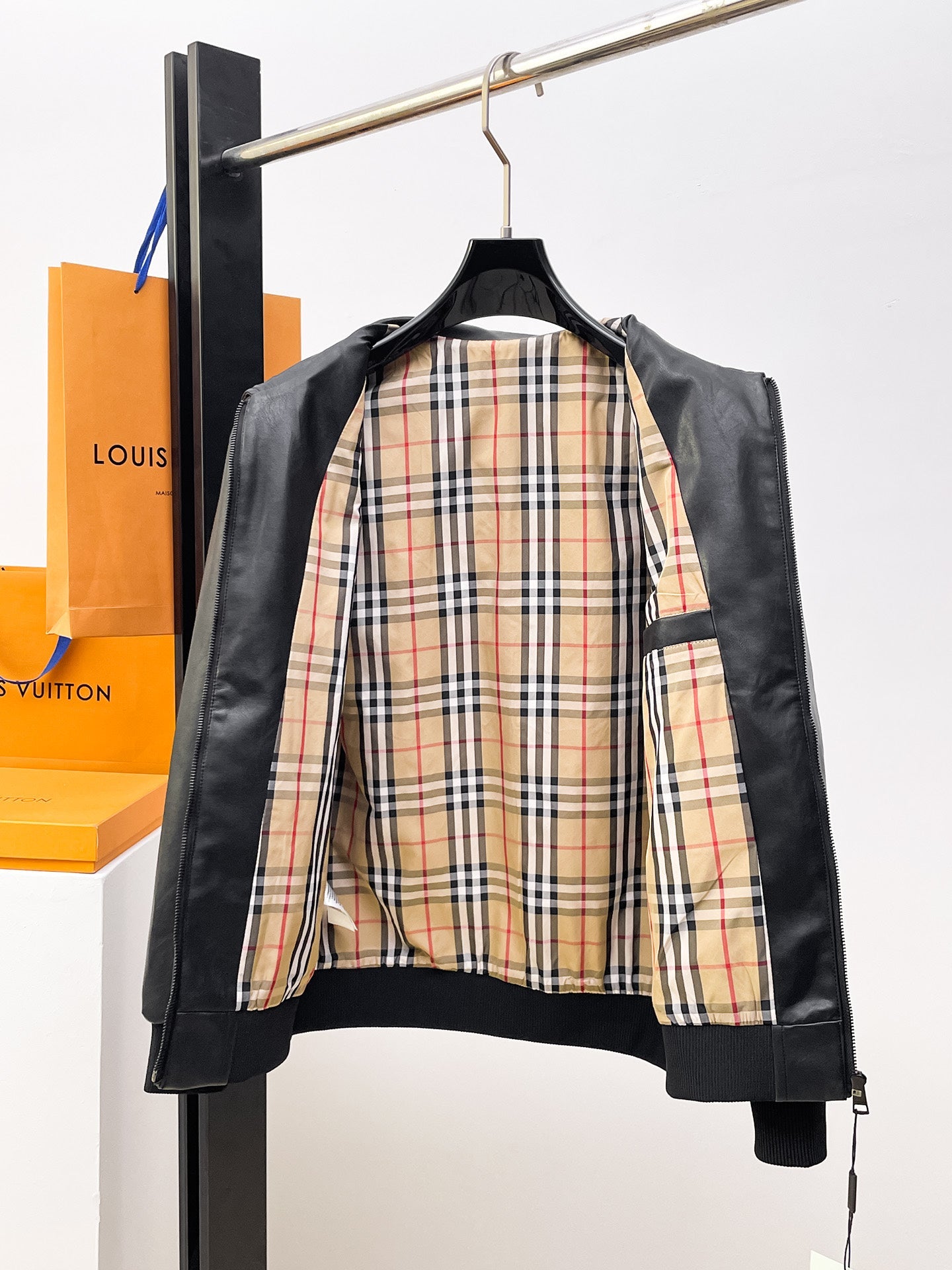 Burberry Leather Jacket
