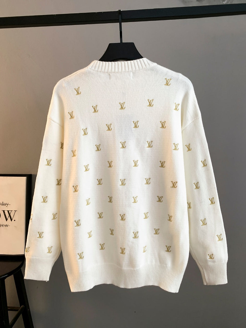 LV All-over Embroidered Sweater