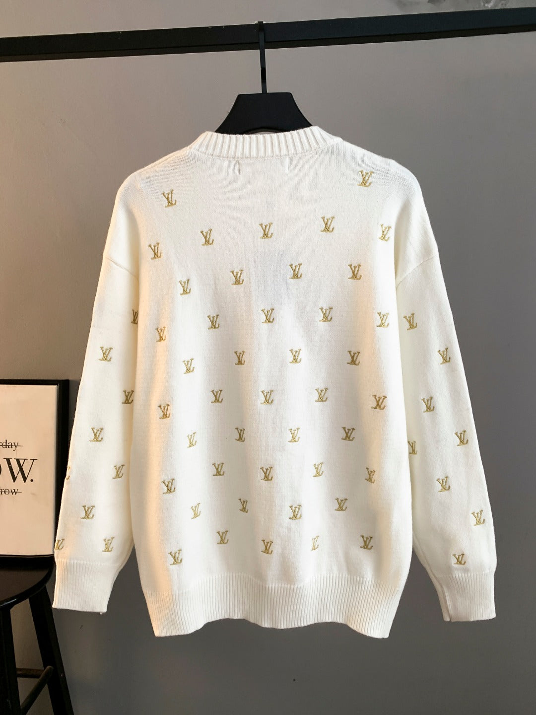 LV All-over Embroidered Sweater