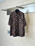LV Monogram Daisy Print Shirt