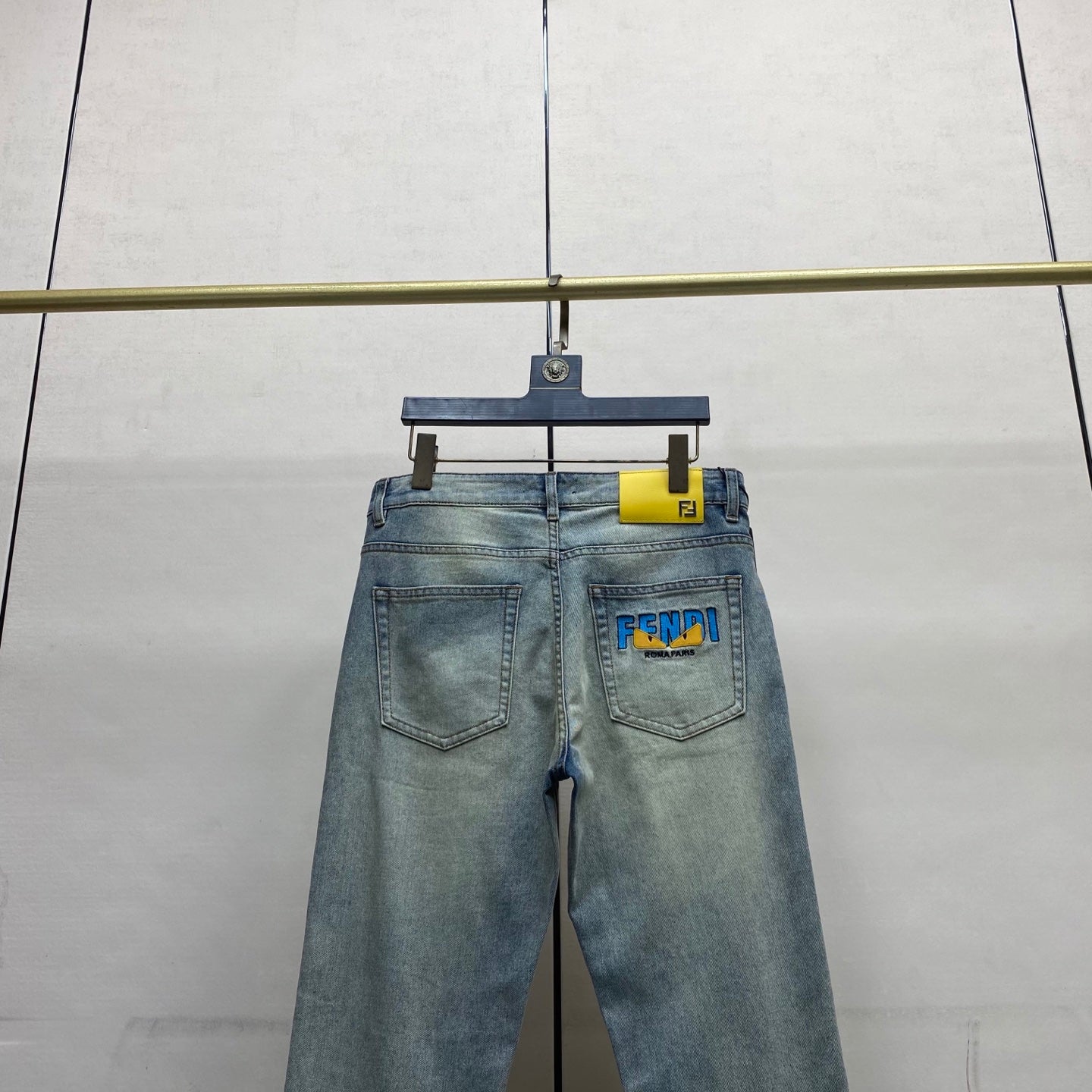 Fendi Slim Fit Straight-Leg Jeans