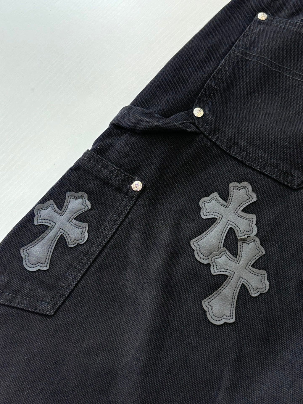 Chrome Heart Denim Shorts