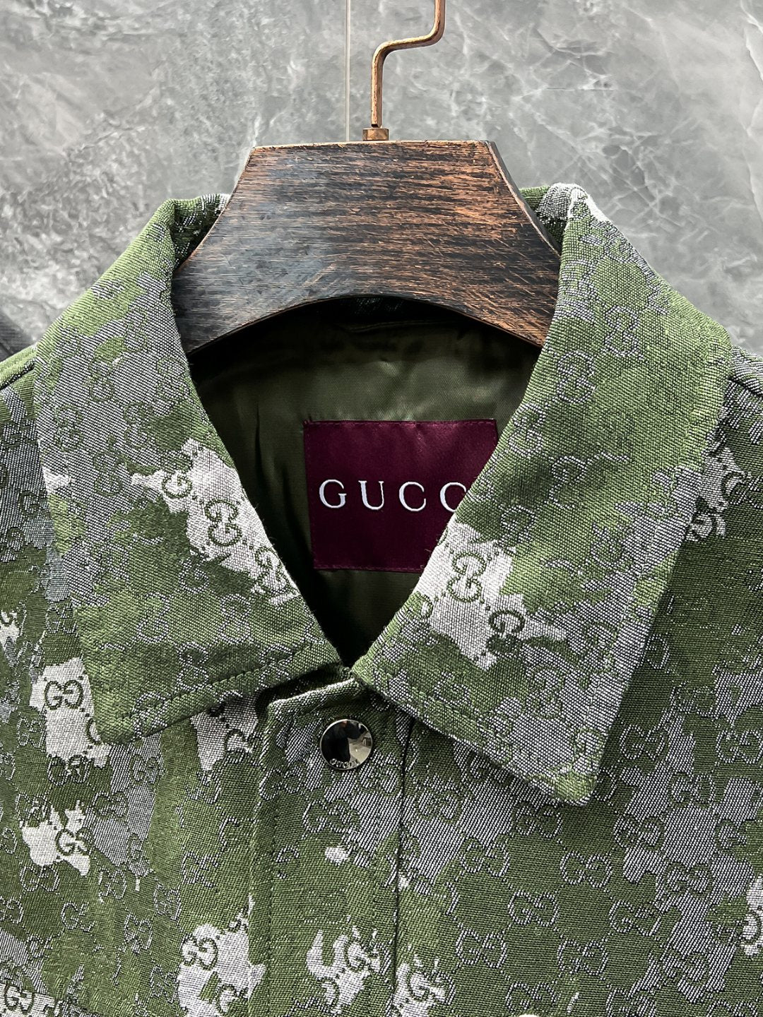 Gucci Jacquard Embroidered Jacket