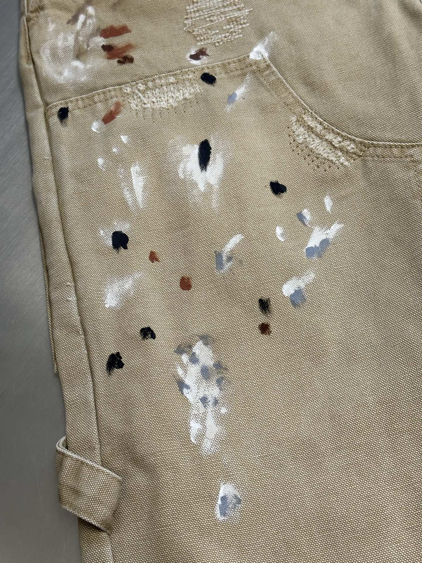LV Painted Plain Jeans
