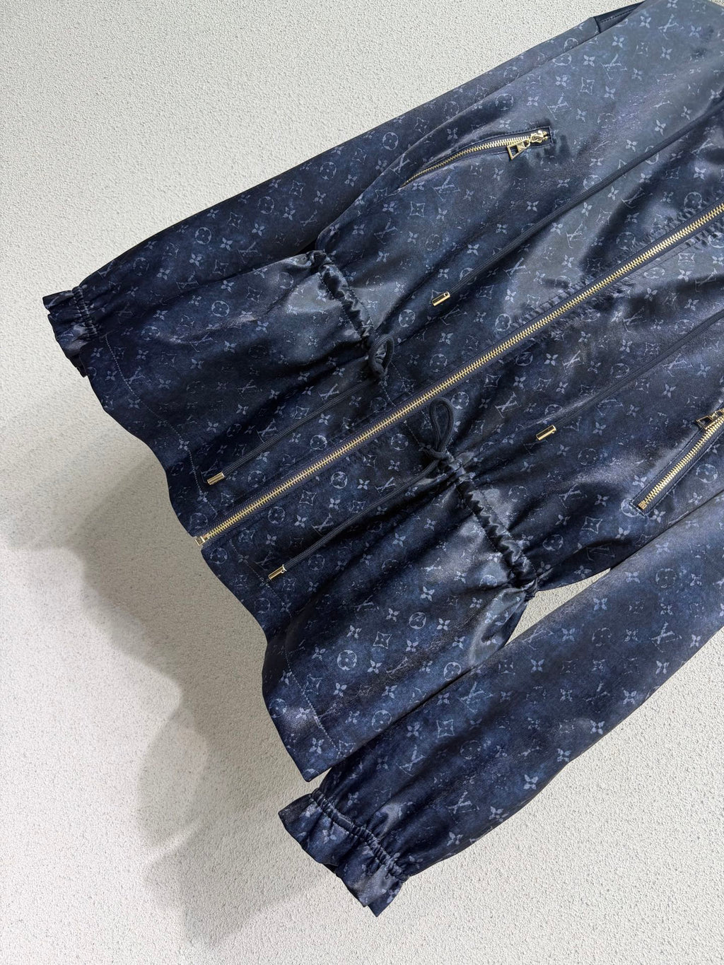LV Monogram Hooded Jacket- Women's