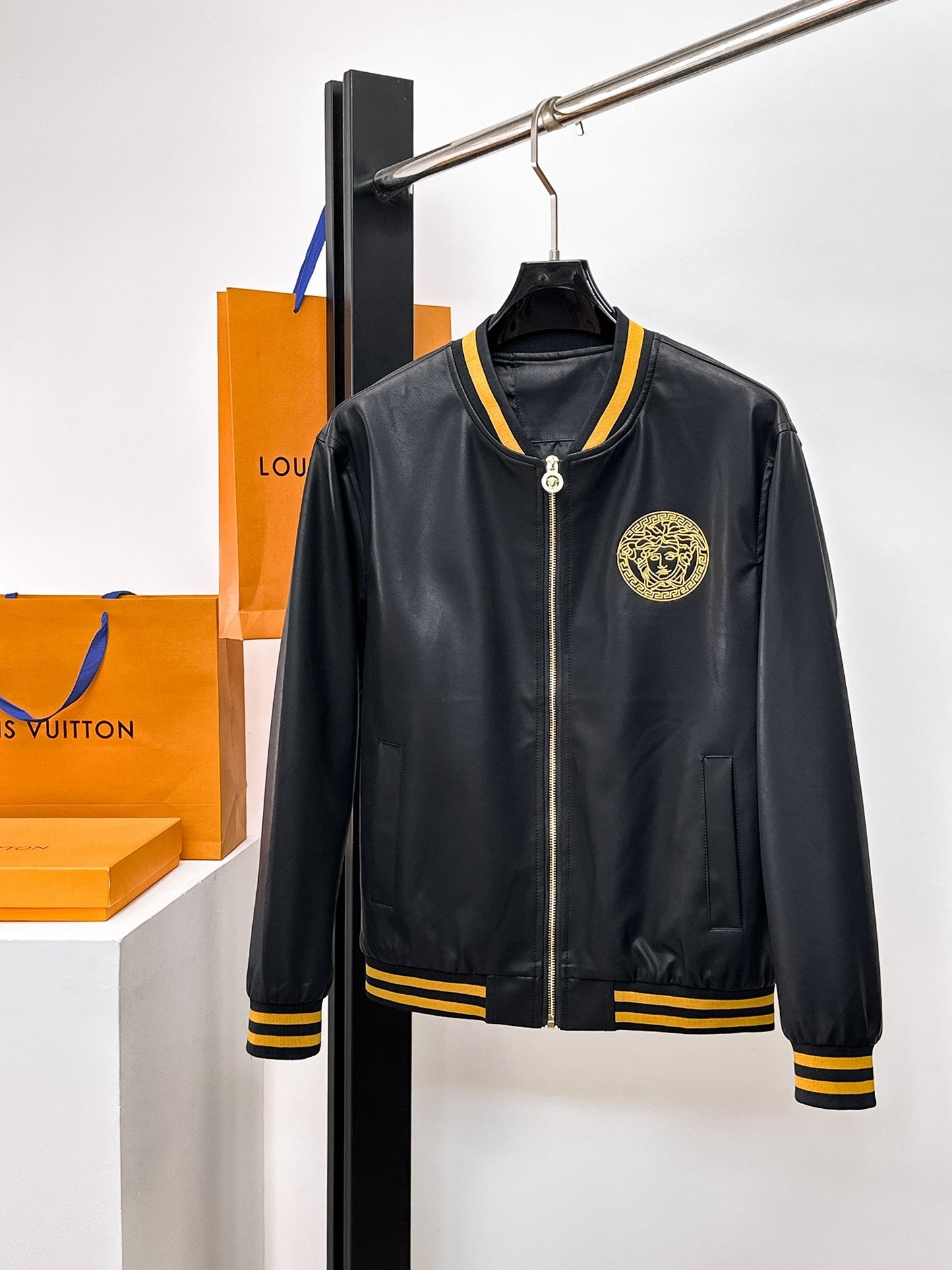Versace Leather Jacket