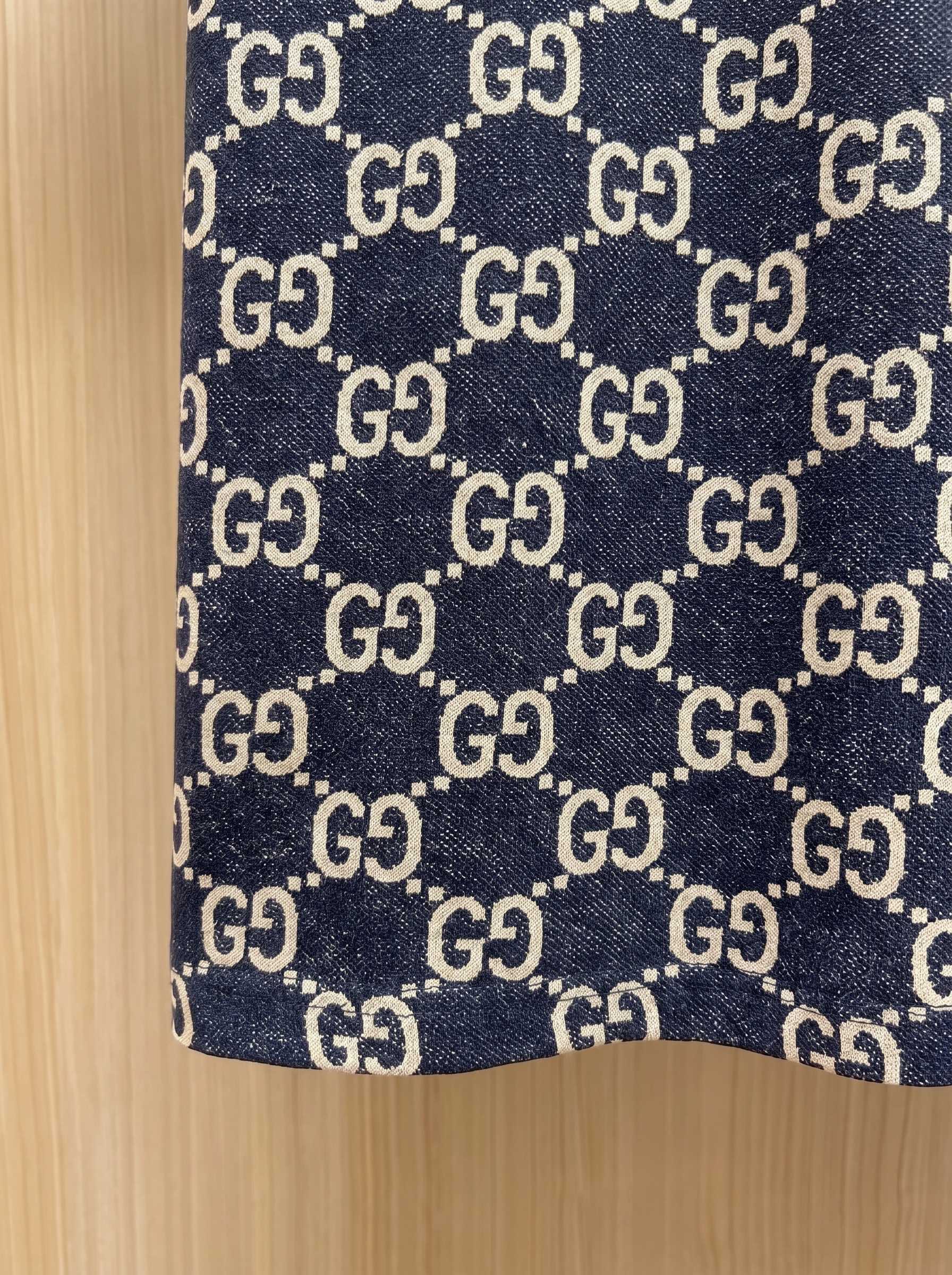 Gucci All-over Jacquard Polo Shirt