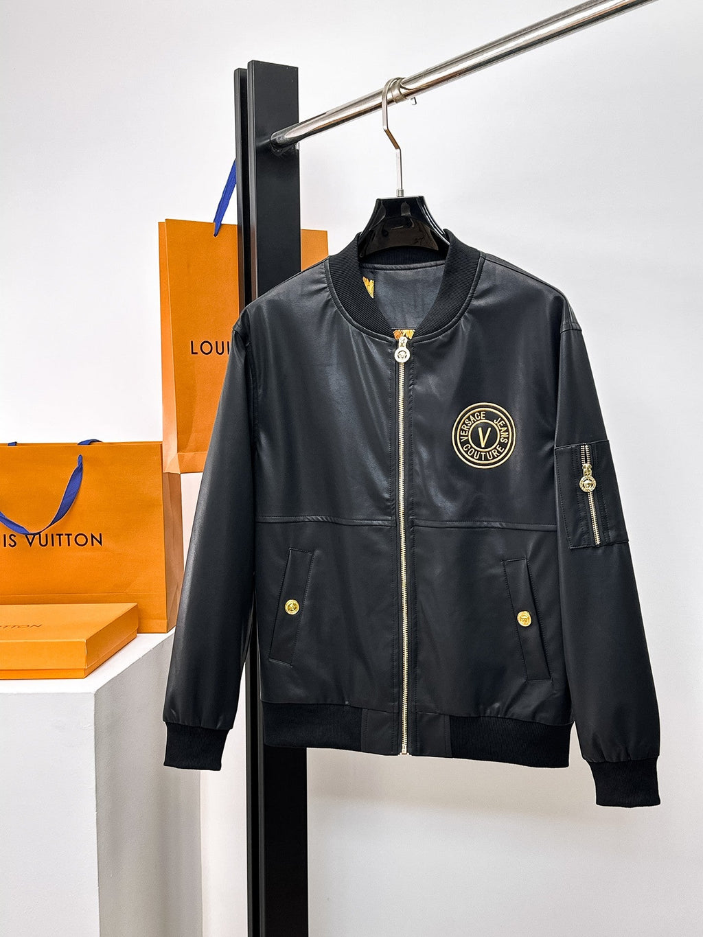 Versace Leather Jacket