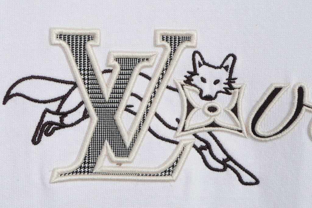 LV Embroidered T-Shirt