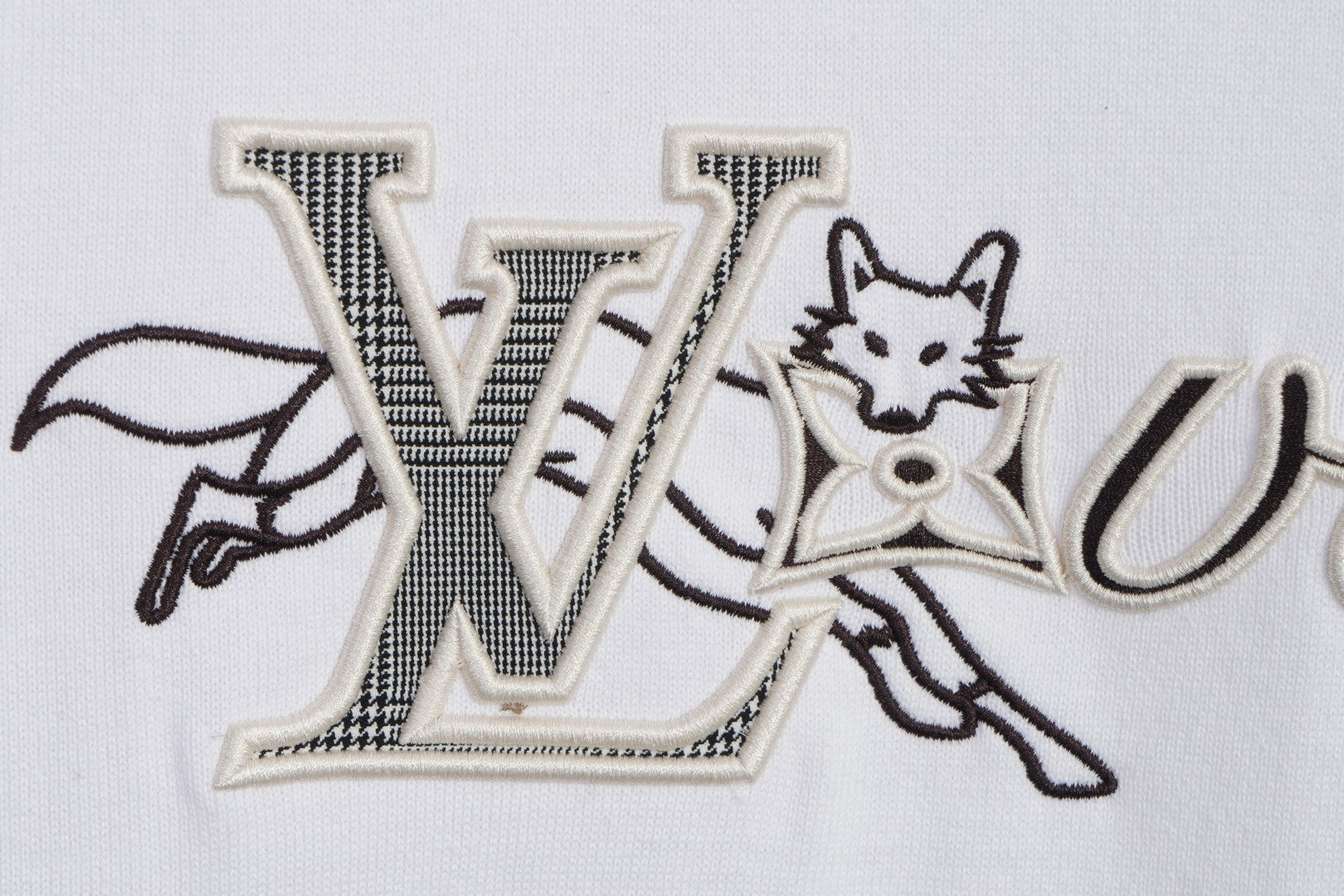 LV Embroidered T-Shirt