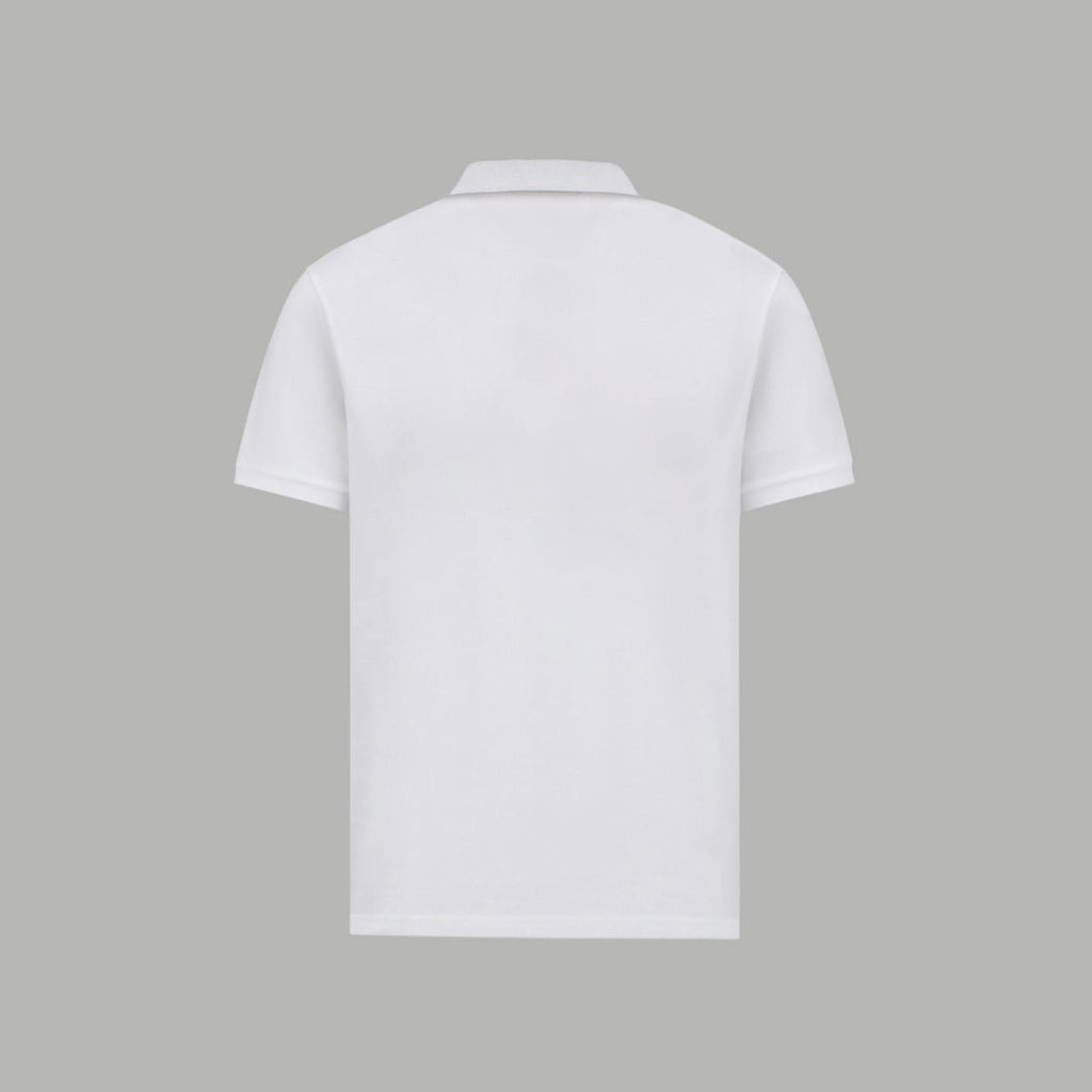 Gucci foam letter lapel  Polo shirt