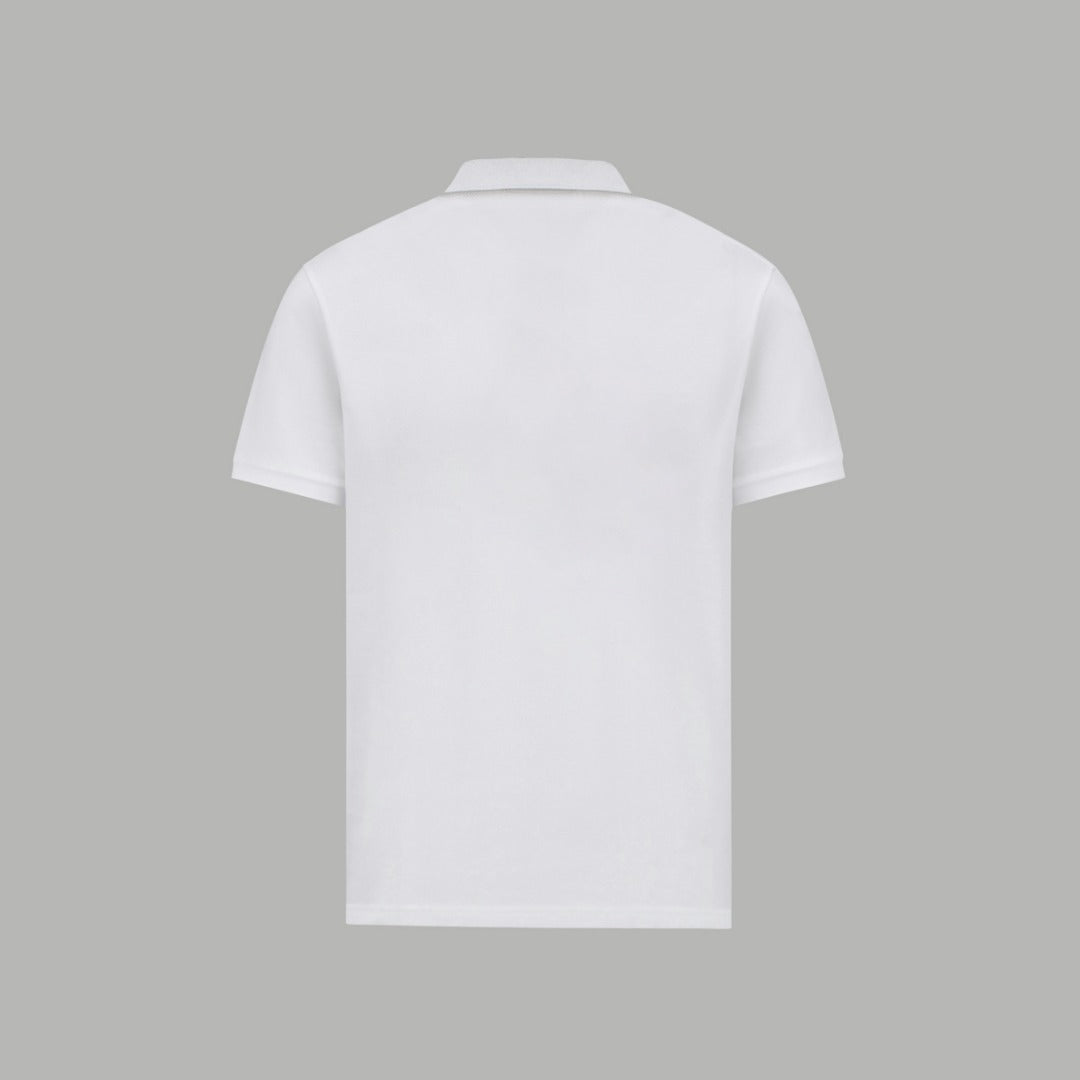 Gucci foam letter lapel  Polo shirt