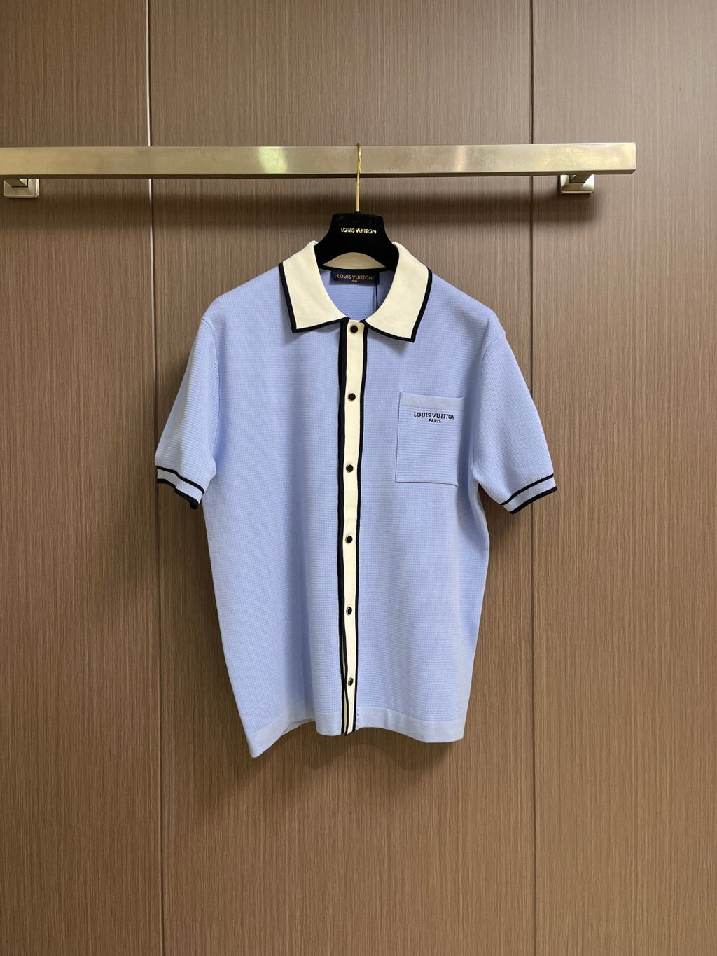 LV Embroidered Knit Shirt