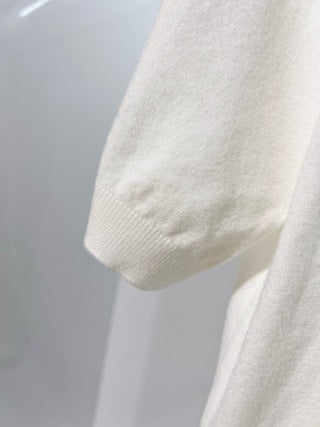 Gucci Crew Neck Embroidered Knit T-Shirt