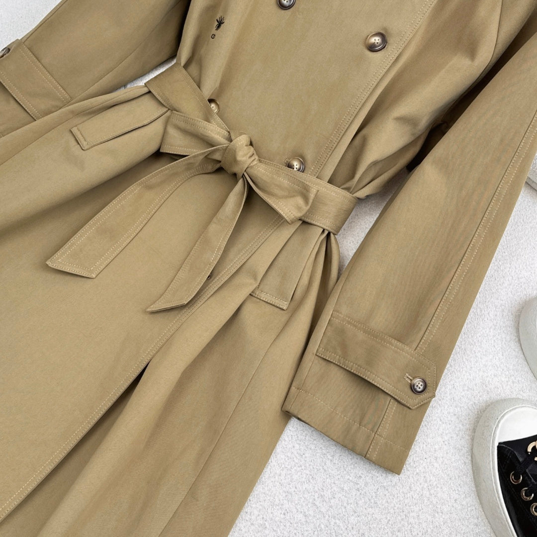 Dior Women's Long Trench Coat