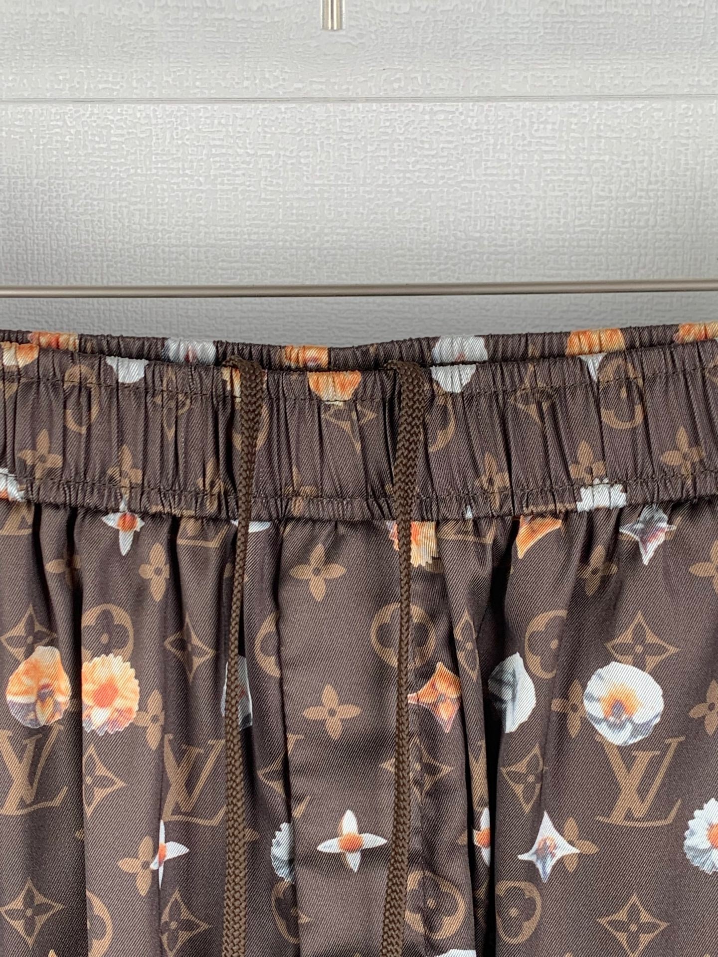 LV Floral Monogram Shorts