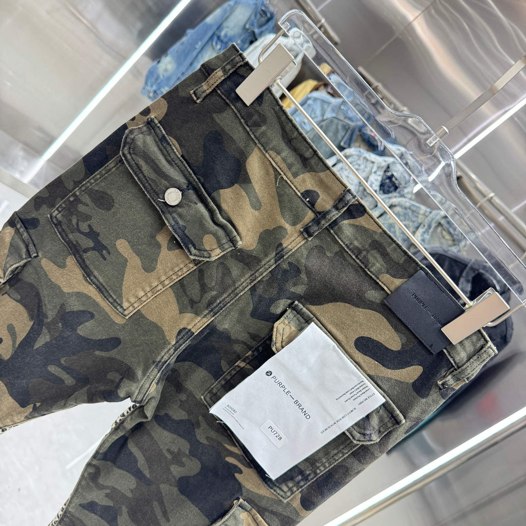 Purple Brand Camo Jeans