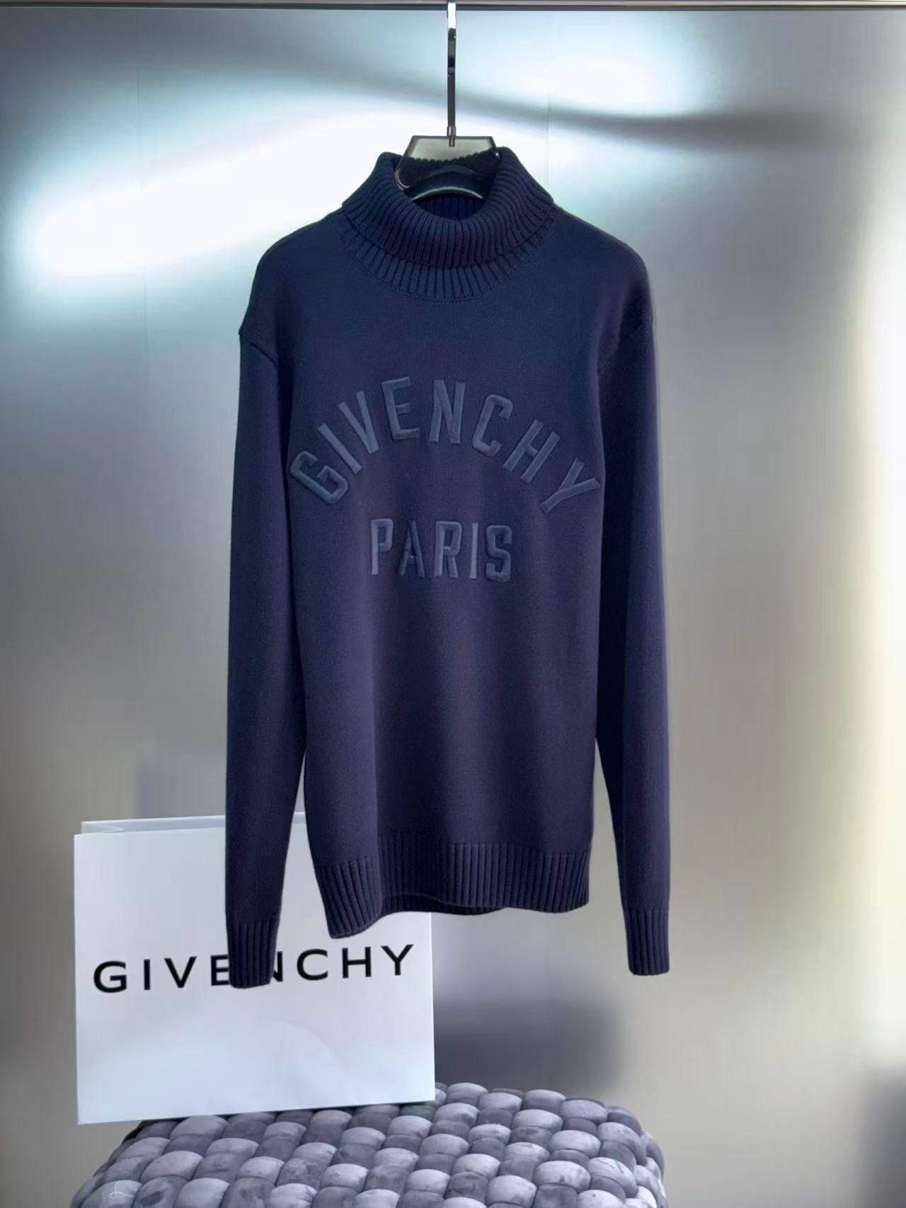 Givenchy Turtleneck Embroidered Sweater