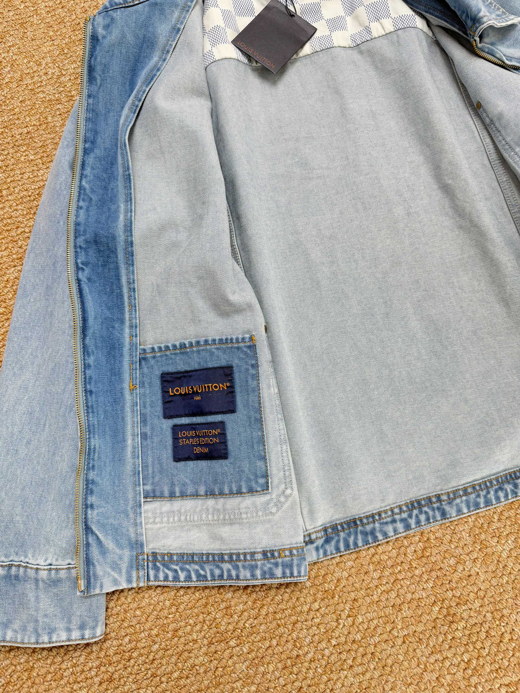 LV Men's Denim Shirt Jacket