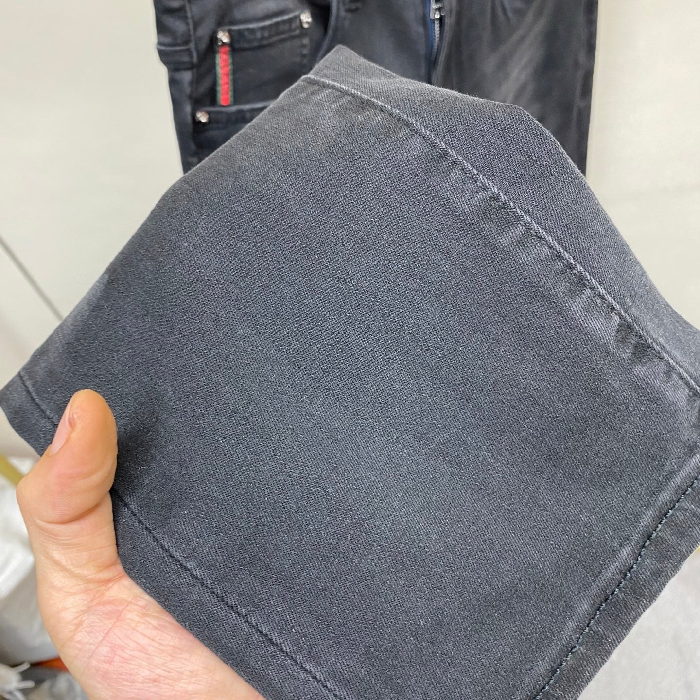 GG Slim fit Straight Leg Jeans