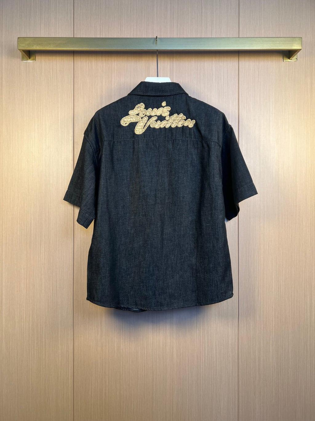 LV Raffia Denim Shirt