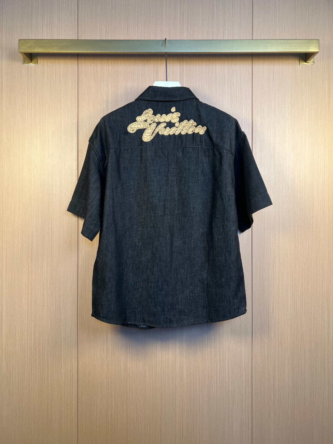 LV Raffia Denim Shirt