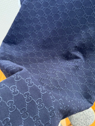 Gucci Vintage Jacquard Stretch Cotton Shirt