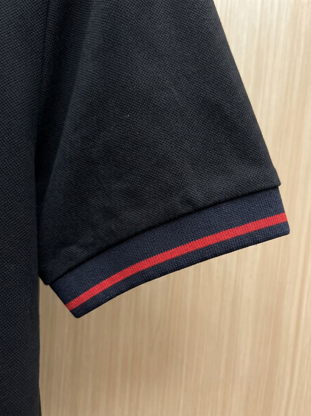 Gucci Embroidered Collar Polo Shirt