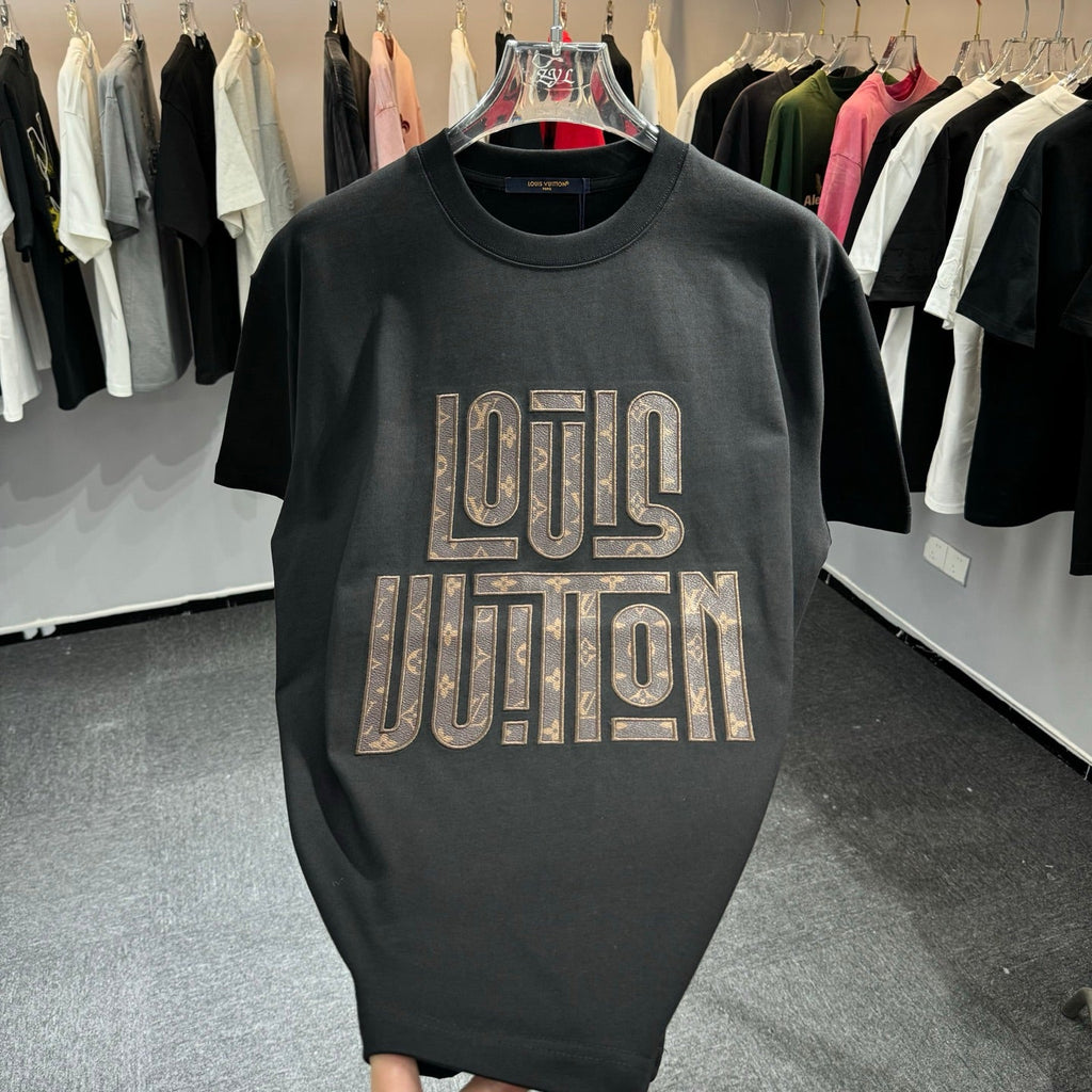 LV Round Neck Short Sleeve Shirt