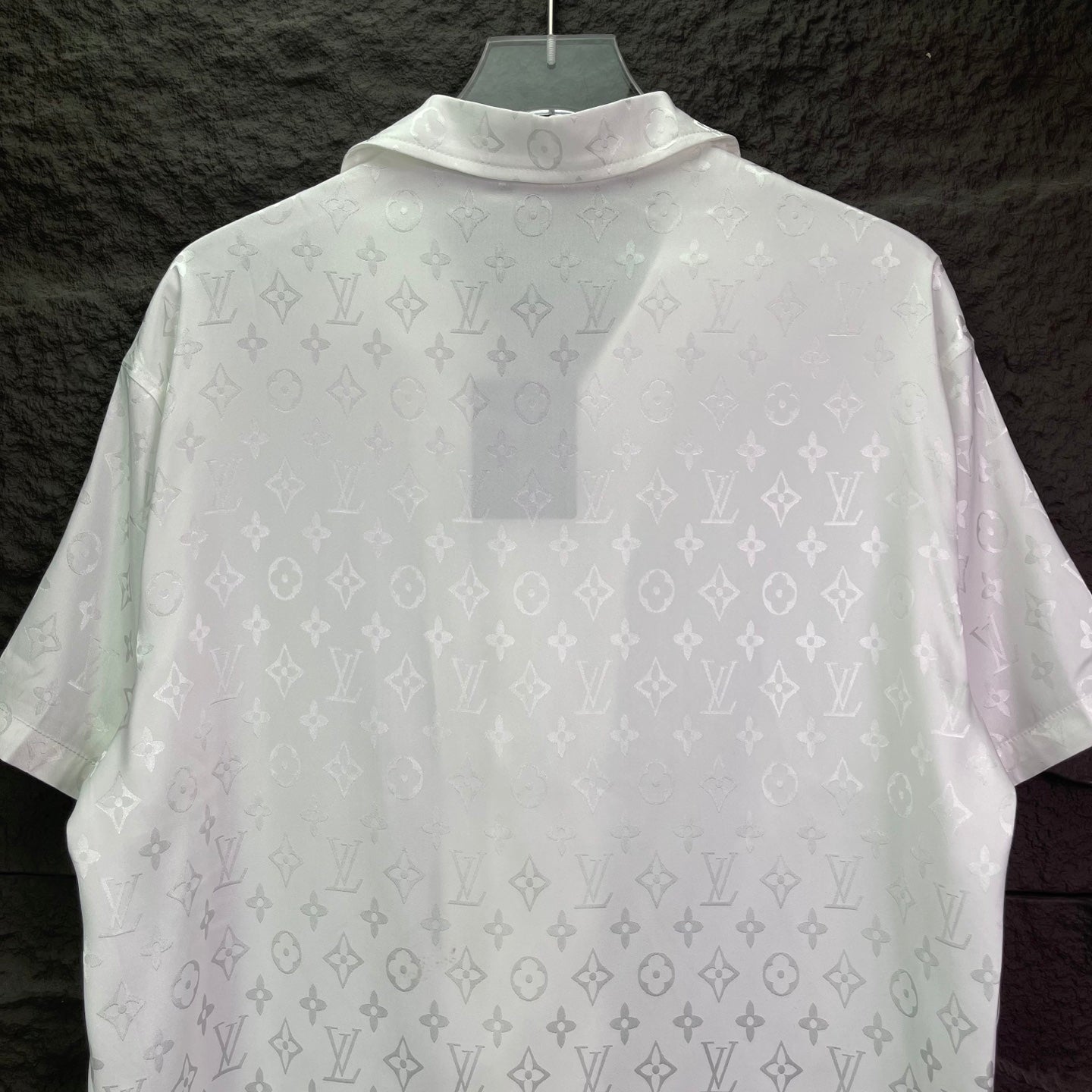 LV Jacquard Short Sleeve Shirt
