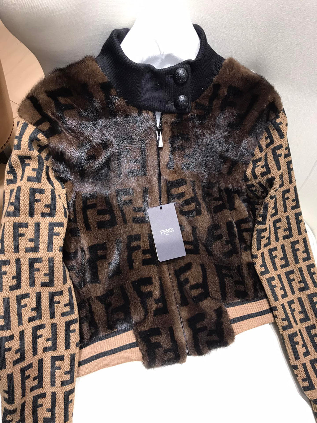 Fendi Mink Coat Jacket